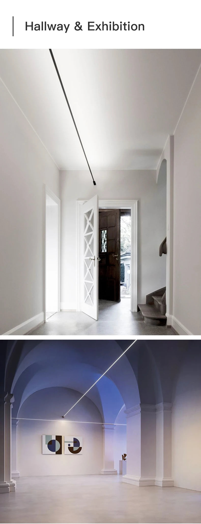 Skyline Steel Strip LED Wall Light