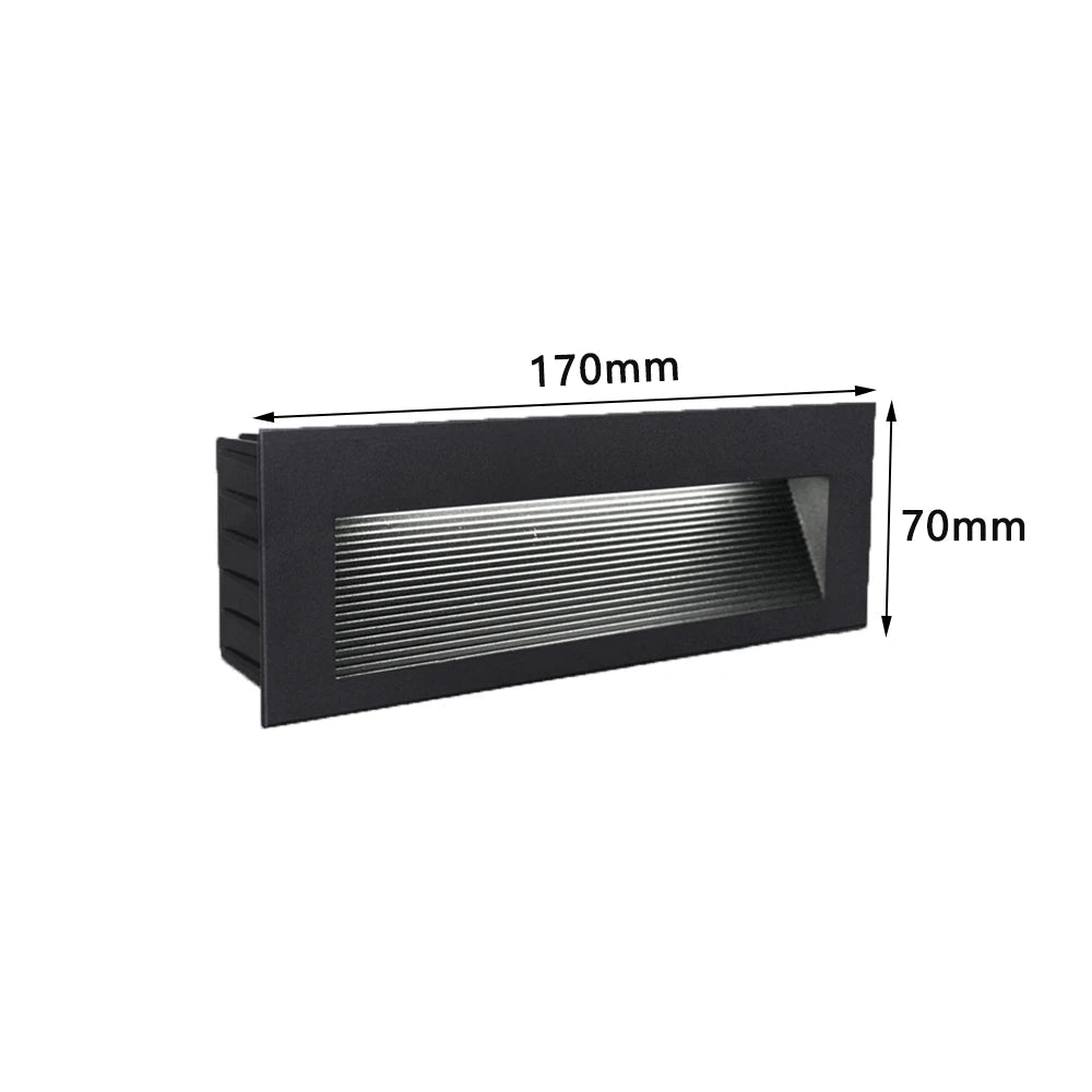 Recessed LED Step Light