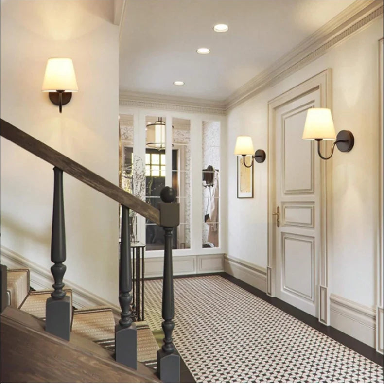 Fabric Shade Wall Sconce