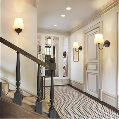 Fabric Shade Wall Sconce
