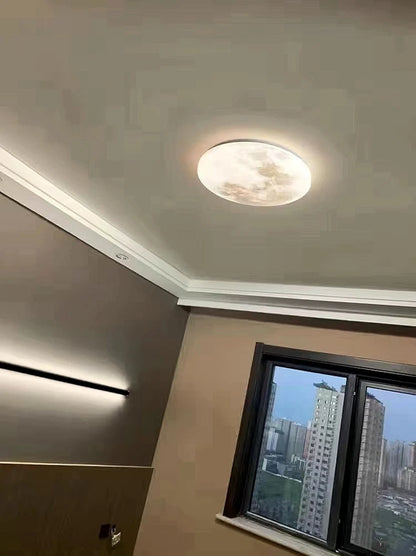 LunarGlow Modern Ceiling Lamp for Stylish Spaces