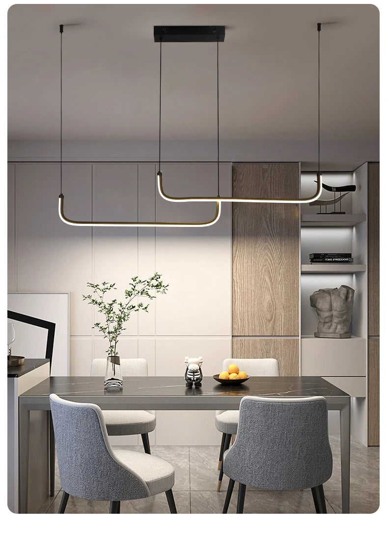 Aluminum LED Chandelier