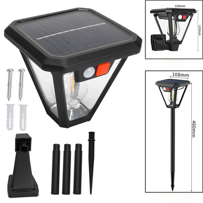 Dual-Mount Solar Sensor Light