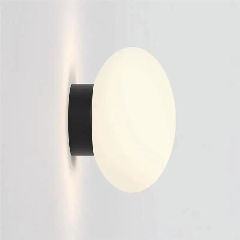 Glass Ball Wall Sconce