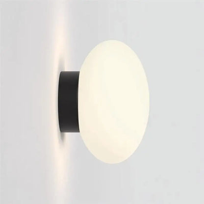 Glass Ball Wall Sconce
