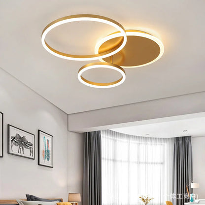 CircleGlow LED Chandelier - Modern Home Lighting