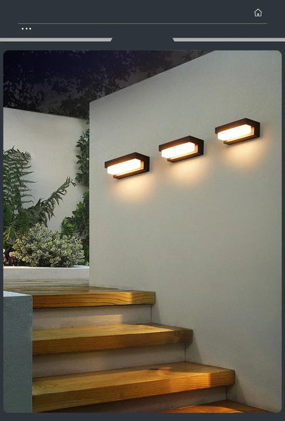 SolarWall Lights - Outdoor Illumination for Any Space