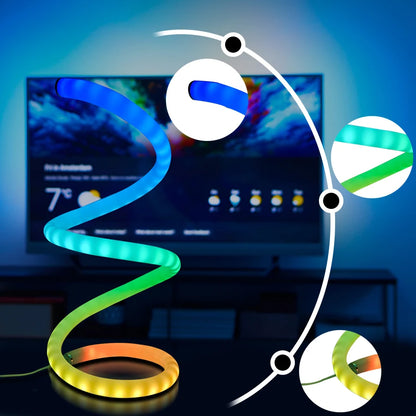 TrioGlow USB Desk Lamp: Mood Magic in Every Hue