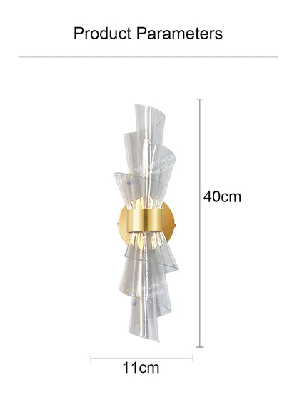 Nordic Glow Wall Sconce - Elegant LED Lighting