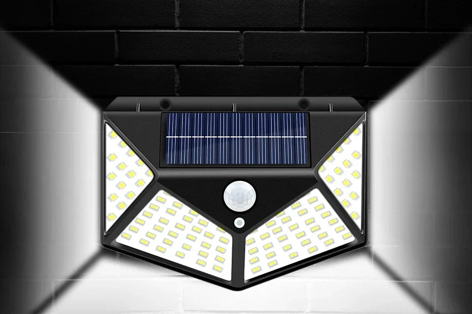 Solar Motion Sensor Wall Light