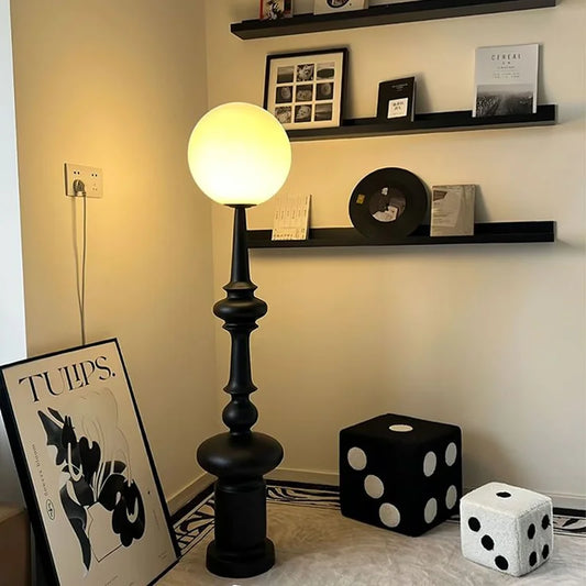 Mid Century Floor Lamp Minimalist Column Floor Lamp