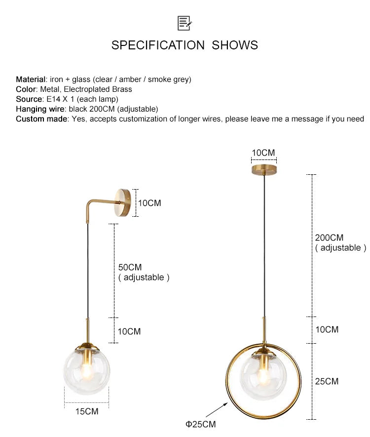 ScandiSphere Chandelier