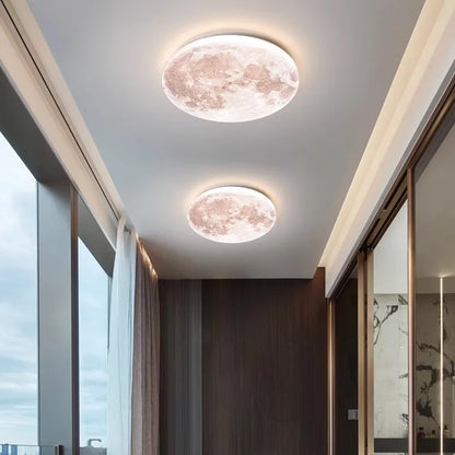 LunarGlow Modern Ceiling Lamp for Stylish Spaces