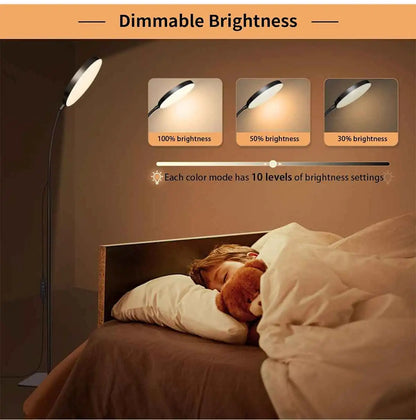 LED Floor Lamp Bright Tall Standing Lamp