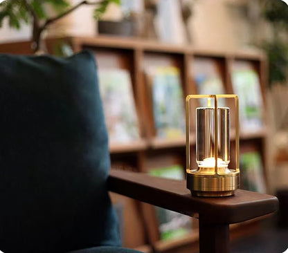 CrystalTouch LED Rechargeable Table Lamp