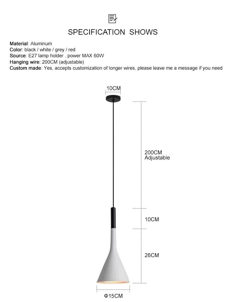 Nordic Glow Hanging Lamp