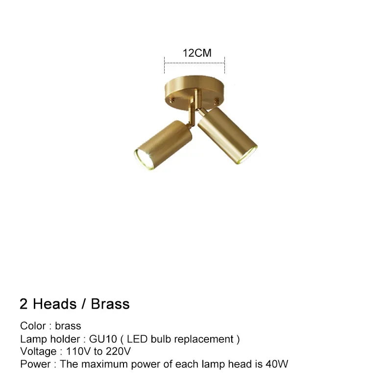 FlexiLight GU10 LED Ceiling Fixture