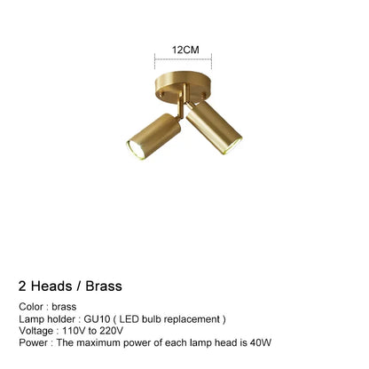 FlexiLight GU10 LED Ceiling Fixture