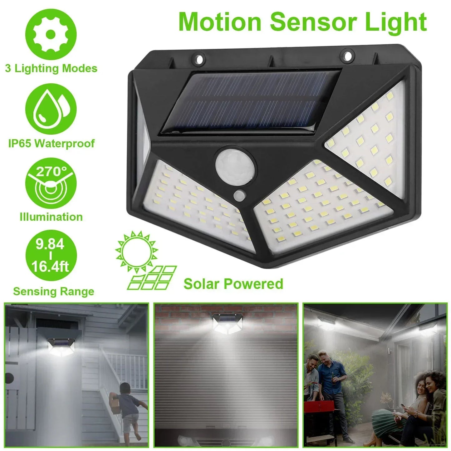 SunMotion Solar LED Garden Spotlight