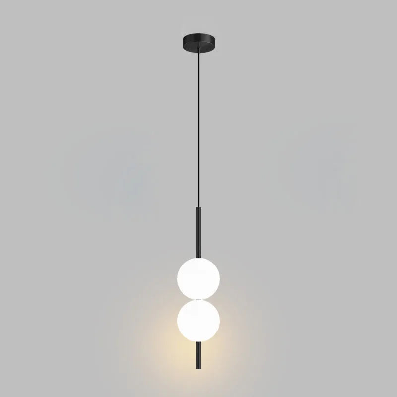 Glass Globe Bedside Pendant