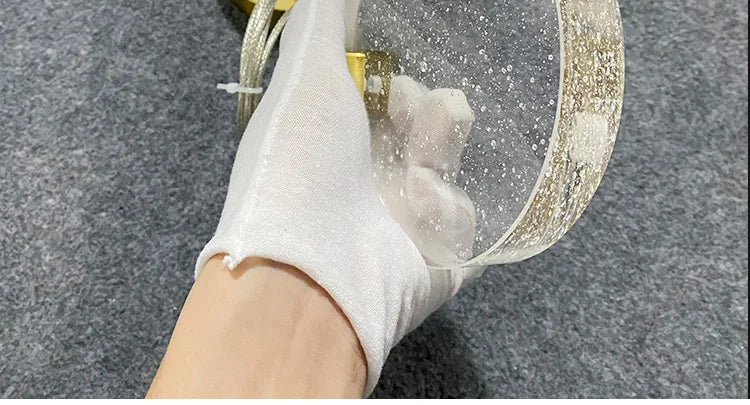 CrystalGlow Chandelier