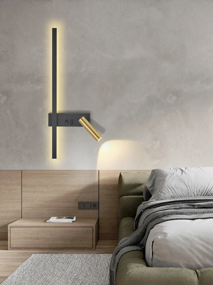 Nordic Bedside Wall Lamp