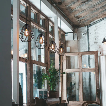 STOEX Retro Industrial Pendant Light