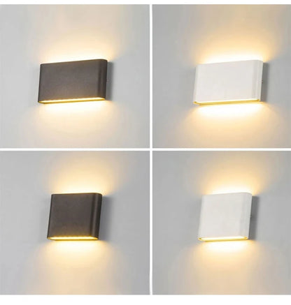 SmartPIR LED Waterproof Wall Lamp - Modern Design