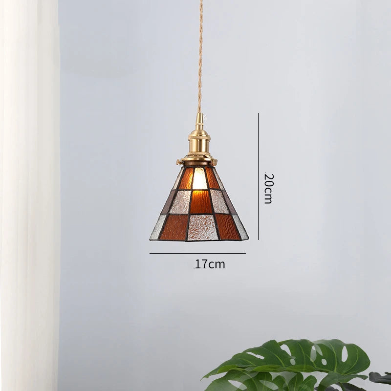 IWHD Nordic Glass LED Pendant Lights Fixtures