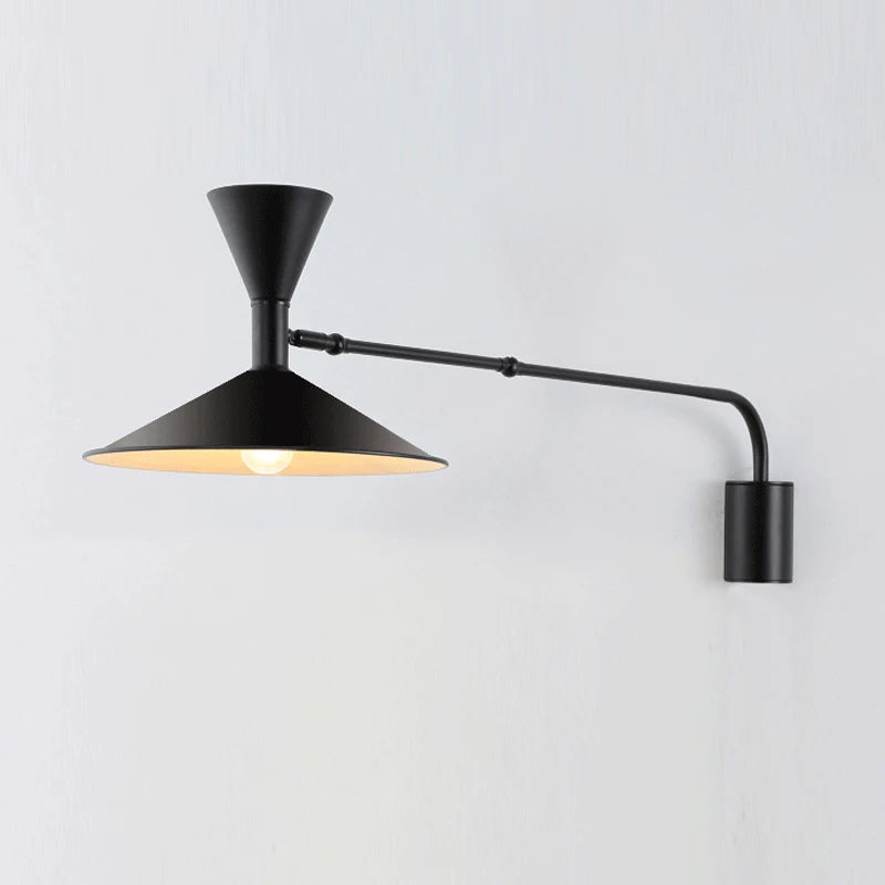 Nordic Glow: Adjustable LED Wall Lamp