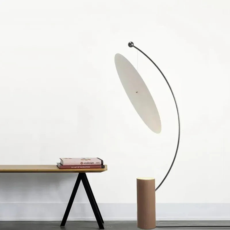 Float Floor Lamp Modern White LED Floor Lamp