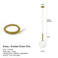 Modern Chandelier Glass Ball LED Pendant Lights