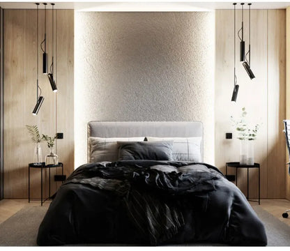 Nordic Glow: Minimalist LED Spotlights Chandelier