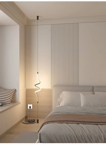 Floor Lamps Black 120cm Modern LED Floor Light
