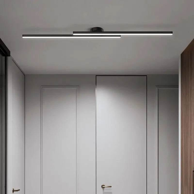 AluGlow Modern LED Ceiling Lamp - Stylish Indoor Light