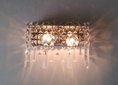 Crystal Glow Sconces