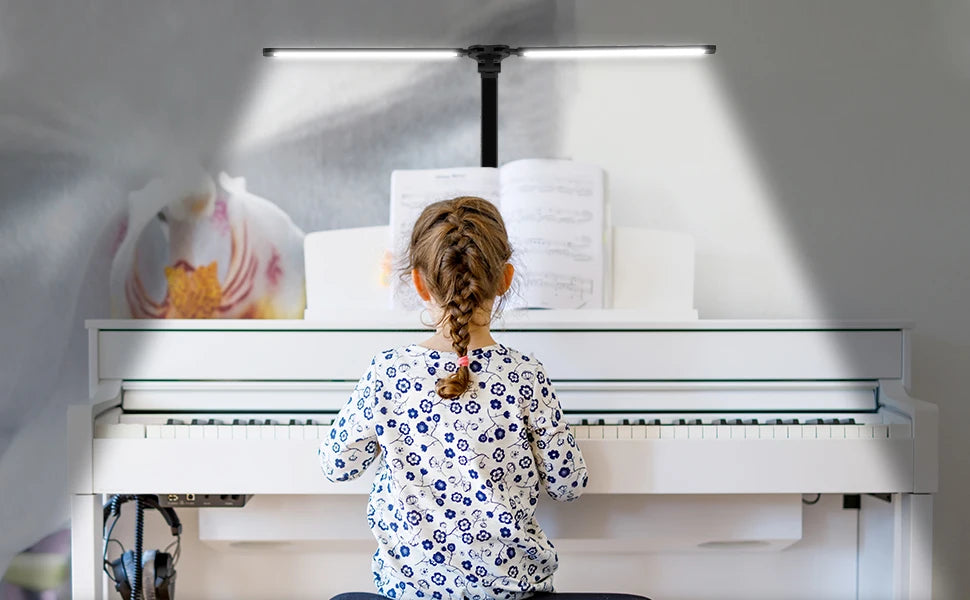 Dual Glow LED Desk Lamp - 5 Modes & Dimming