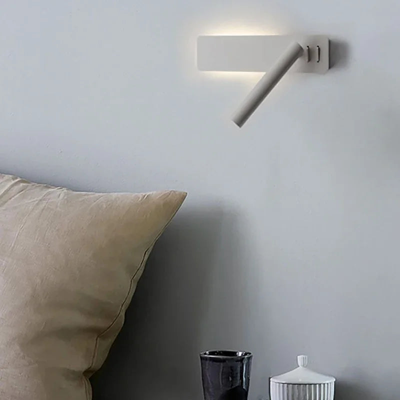 Rotating LED Bedside Reading Lamp