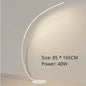 Nordic LED Corner Light Arc RGB Floor Lamps