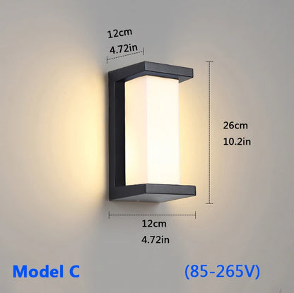MotionGlow IP65 Outdoor Wall Light