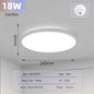 LED Ceiling Lamp 220V Ultra Thin Ceiling Lighting Fixture