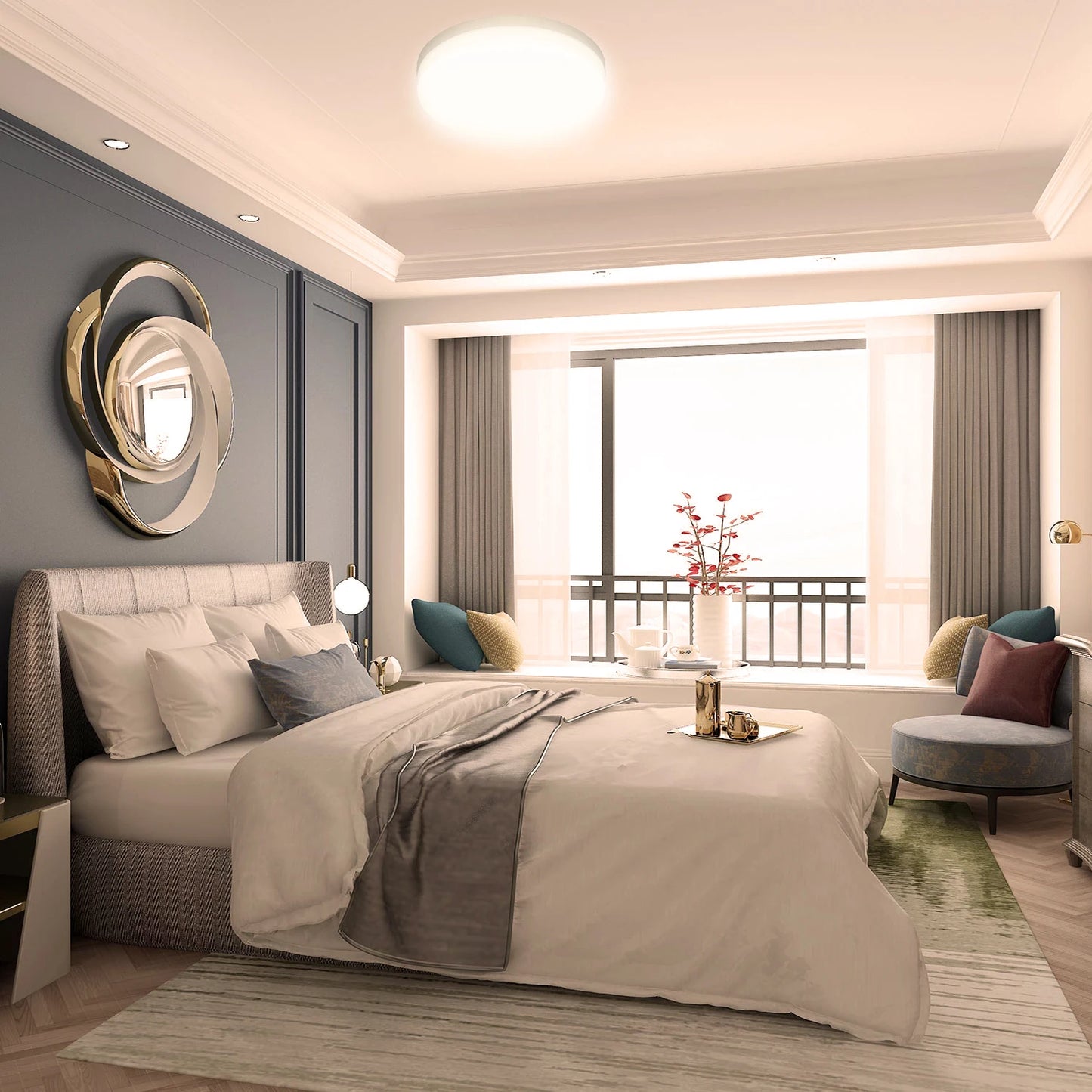 Round LED Ceiling Light