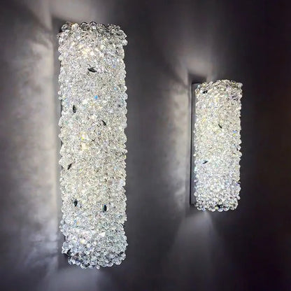 Crystal Charm Wall Sconce