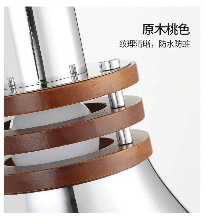 Rotating Wood Sconces