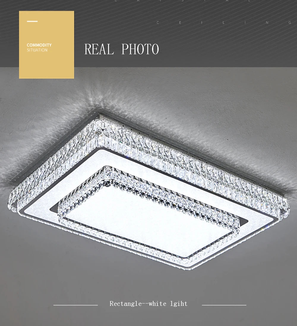 Luxe Crystal Chandelier