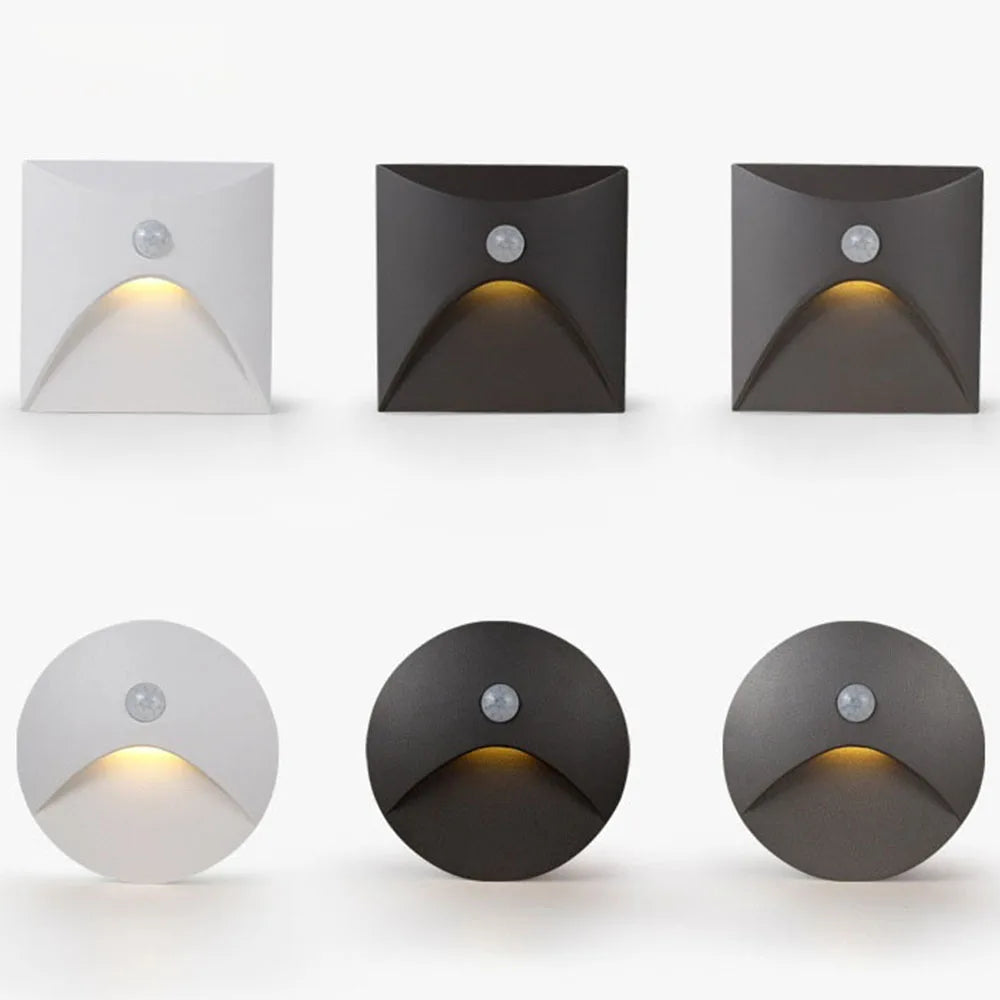 GlowGuard 3W LED Recessed Wall Light