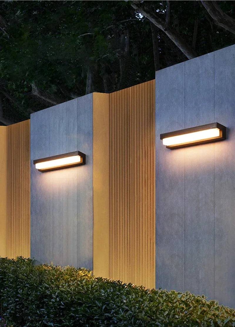 SolarWall Lights - Outdoor Illumination for Any Space