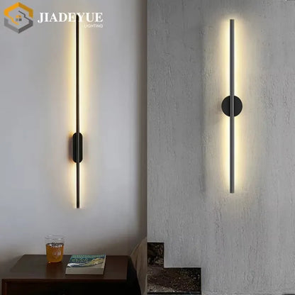 Modern LED Long Wall Lamp Nordic Minimalist Living Room Sofa