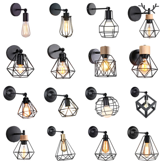 STOEX Wire Cage Wall Sconces