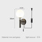 Nordic Glow Plug-In Wall Sconce Light